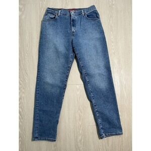 Levis 550 Jeans Womens 12 M Blue Relaxed Tapered Fit 90s Mom High Rise Denim